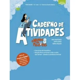 9789897444920 - O Mundo em Palavras 8 - Português - Caderno de Atividades
