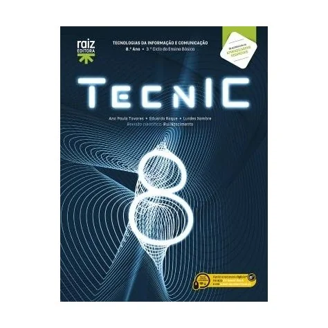 9789897444982 - TecnIC 8 - TIC - Manual do Aluno