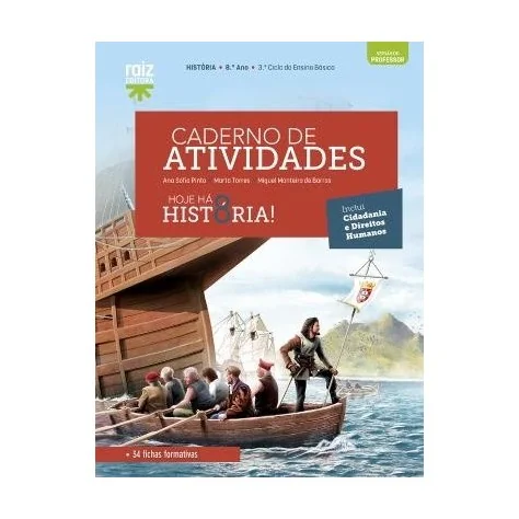 9789897445040 - Hoje há História! 8 - Cidadania e Direitos HumAnos/Caderno de Atividades