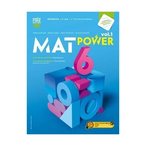9789897445224 - MatPower 6 - Matemática ( 2 Volumes) - Manual do Aluno