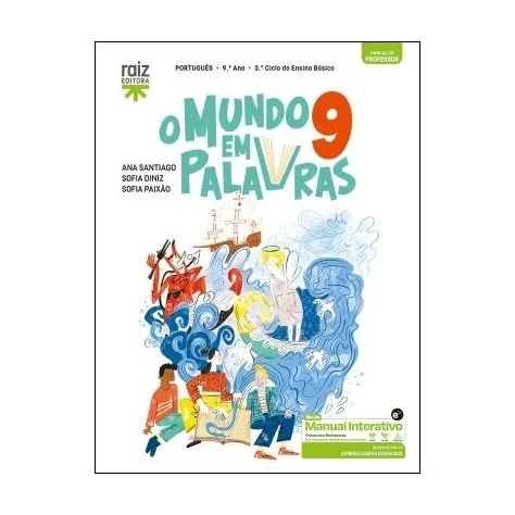 9789897445262 - O Mundo em Palavras 9 - Português - Manual do Aluno