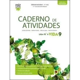 9789897445323 - Liga-te à Vida 9 - Ciências Naturais - Caderno de Atividades
