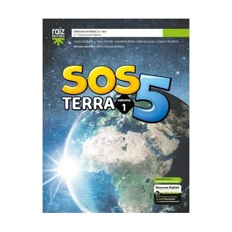 9789897445538 - SOS Terra 5 - Ciências Naturais ( 2 Volumes) - Manual do Aluno