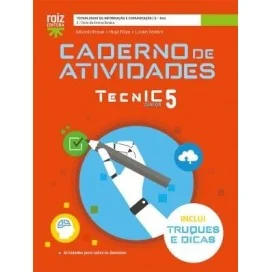 9789897445736 - TecnIC Júnior 5 - TIC - Caderno de Atividades / Truques e Dicas