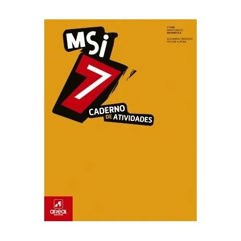 9789897672873 - MSI 7 - Matemática Sob Investigação - Caderno de Atividades