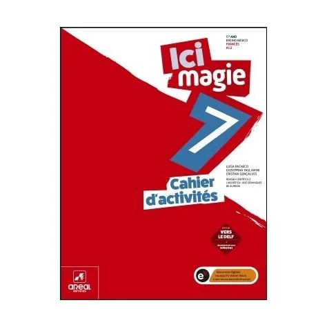 9789897672903 - Ici Magie 7 - Francês - Nível A1.2 - Cahier d'activités /Caderno de Atividades