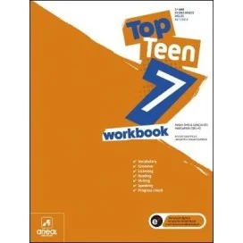9789897675409 - Top Teen 7 - Inglês - Workbook/Caderno de Atividades