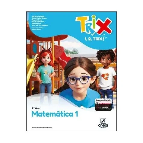 9789897677083 - TRIX - Matemática - 1.º Ano - Manual do Aluno
