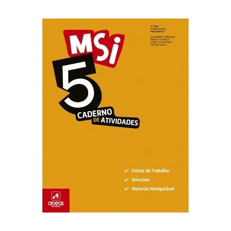 9789897677793 - MSI 5 - Matemática Sob Investigação - Caderno de Atividades