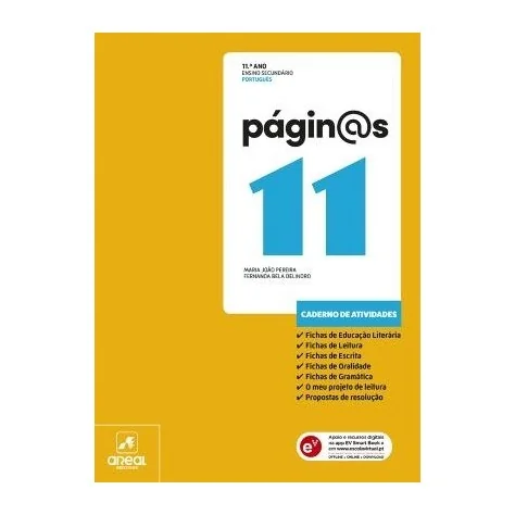 9789897677984 - Págin@s 11 - Português - Caderno de Atividades