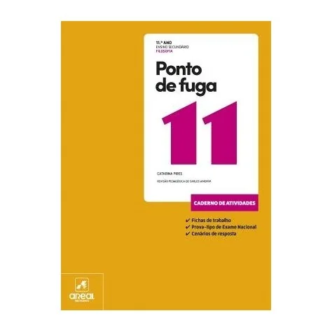 9789897678134 - Ponto de Fuga 11 - Filosofia - Caderno de Atividades