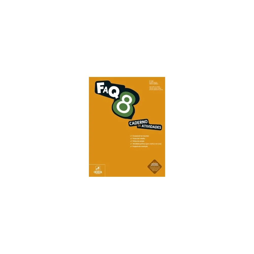 9789897678417 - FAQ8 - Físico-Química - Caderno de Atividades