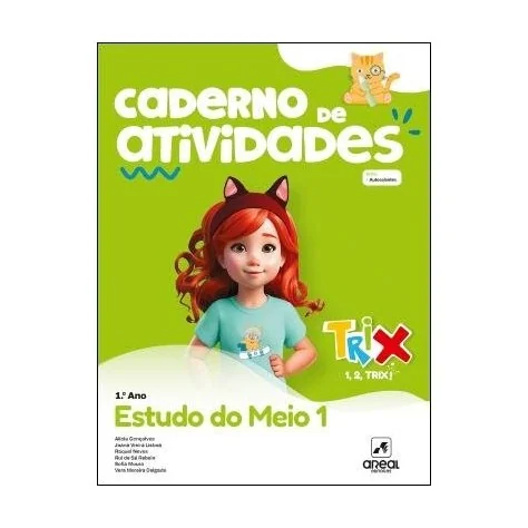 9789897679643 - TRIX - Estudo do Meio - 1.º Ano - Caderno de Atividades