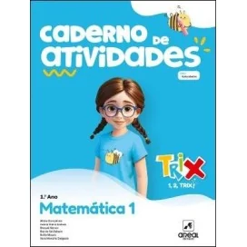 9789897679667 - TRIX - Matemática - 1.º Ano - Caderno de Atividades