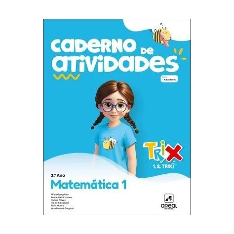 9789897679667 - TRIX - Matemática - 1.º Ano - Caderno de Atividades