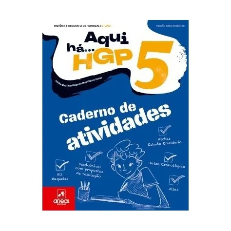 9789897679940 - Aqui há... HGP! 5 - História e Geografia de Portugal - Caderno de Atividades