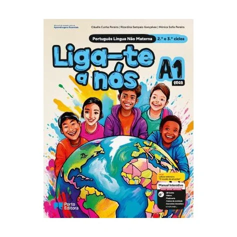 9789720201881 - Liga-te a nós - PLNM - Nível A1 - Manual do Aluno