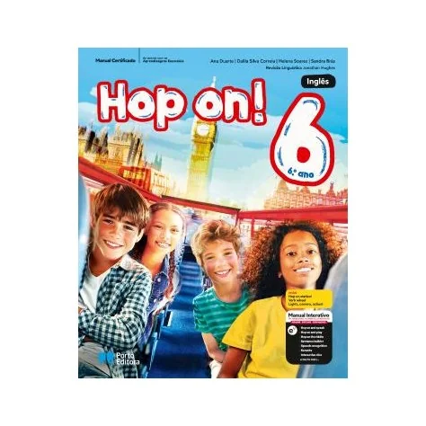 9789720202796 - Hop on! - Inglês - 6.º Ano - Manual do Aluno