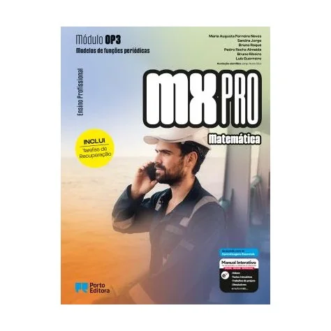 9789720443830 - MX PRO - Matemática - Módulo OP3 - Modelos de funções periódicas - Ensino Profissional
