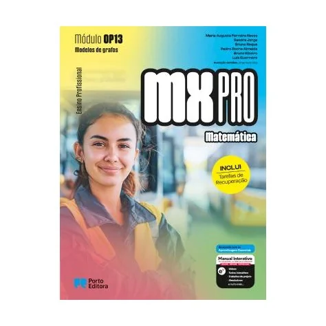 9789720443939 - MX PRO - Matemática - Módulo OP13 - Modelos de grafos - Ensino Profissional