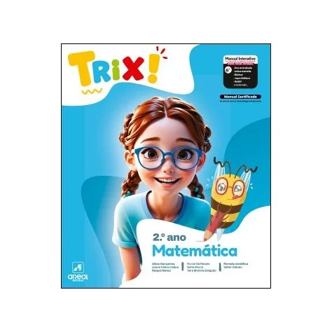 9789895750146 - TRIX - Matemática - 2.º Ano - Manual do Aluno
