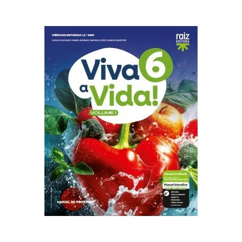 9789897445927 - Viva a Vida! 6 - Ciências Naturais - Manual do Aluno