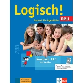 9783126052030 - Logisch! Neu A1.1 Kursbuch - Alemão 7.º Ano - Manual do Aluno