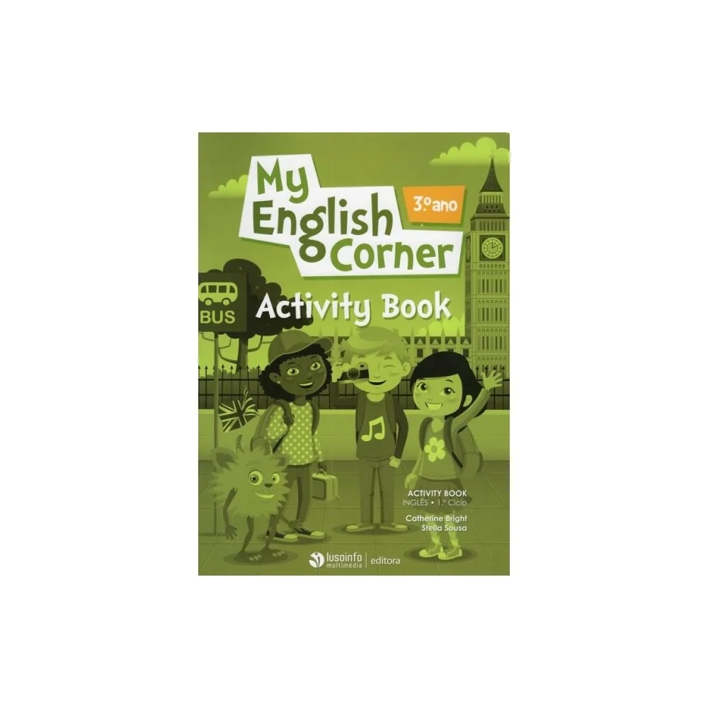 9789898619167 - My English Corner 3.º Ano - Inglês - Activity Book/Caderno de Atividades