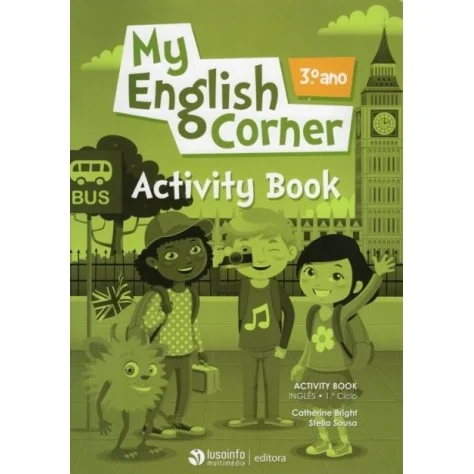 9789898619167 - My English Corner 3.º Ano - Inglês - Activity Book/Caderno de Atividades