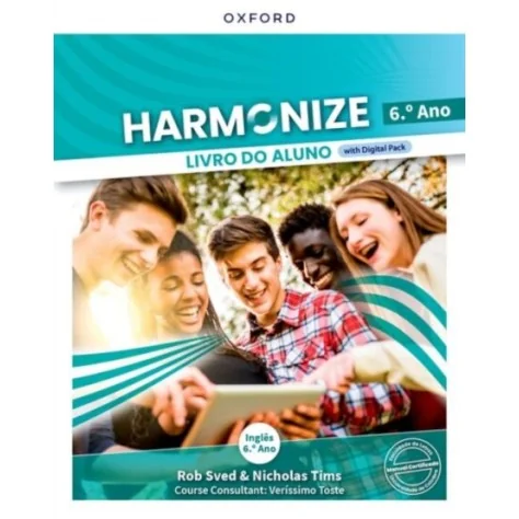9780194162043 - Harmonize 6º Ano - Inglês - Student´s Book - Manual do Aluno