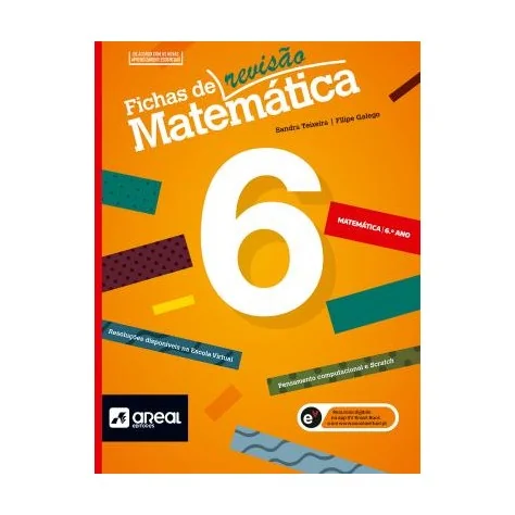9789897679285 - Fichas de Matemática 6 - 6.º Ano