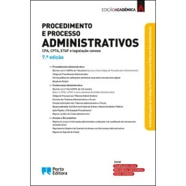 9789720006288 - Procedimento e Processo Administrativos