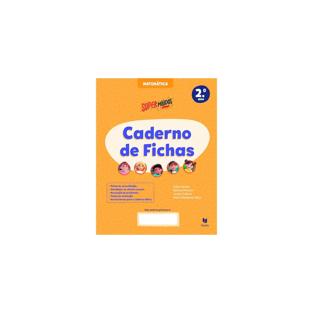 9789724759449 - Supermiúdos - Matemática 2.º Ano - Caderno de Atividades