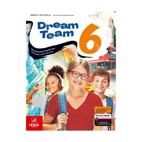 9789895750221 - Dream Team 6 - Inglês - Manual do Aluno