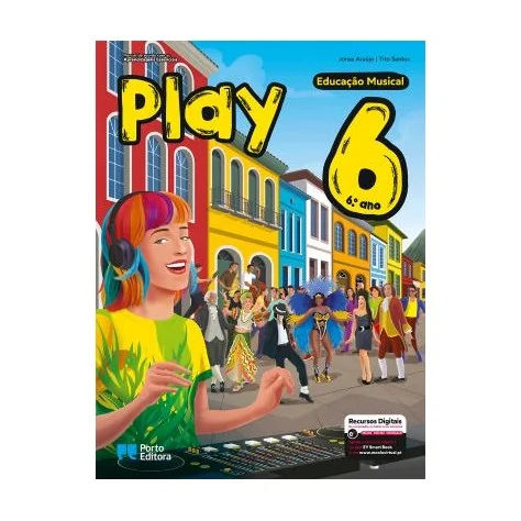 9789720208293 - Play 6 - Educação Musical - Manual do Aluno