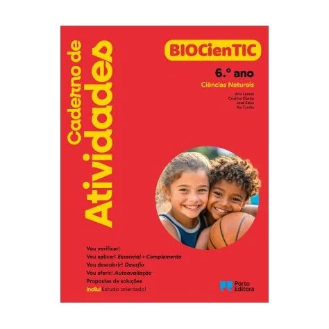 9789720207104 - BIOCienTIC 6 - Ciências Naturais - Estudo orientado!/Caderno de Atividades