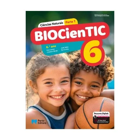 9789720207074 - BIOCienTIC 6 - Ciências Naturais - Manual do Aluno