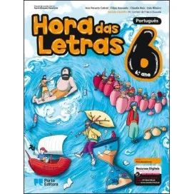 9789720200259 - Hora das Letras 6 - Português - Manual do Aluno