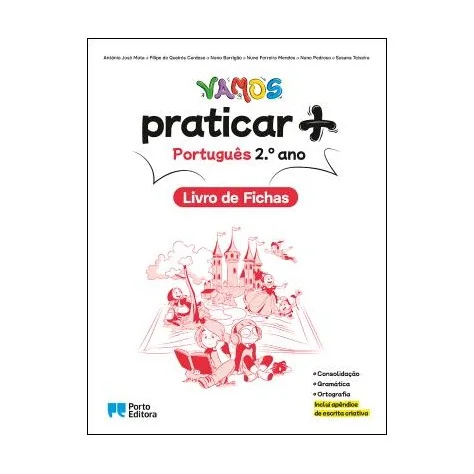 9789720111449 - VAMOS praticar + (Livro de Fichas) - Português - 2.º Ano - Caderno de Atividades