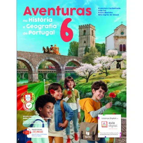 9789724759524 - Aventuras na HGP 6 - História e Geografia de Portugal - Manual do Aluno