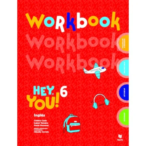 9789724759623 - Hey, You! 6 - Inglês - Workbook/Caderno de Atividades