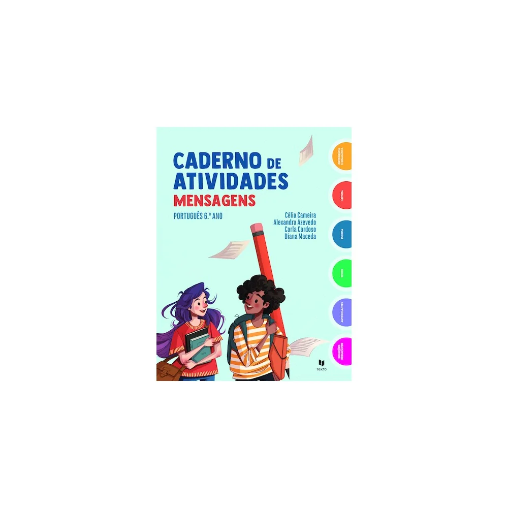 9789724759593 - Mensagens 6 - Português - Caderno de Atividades