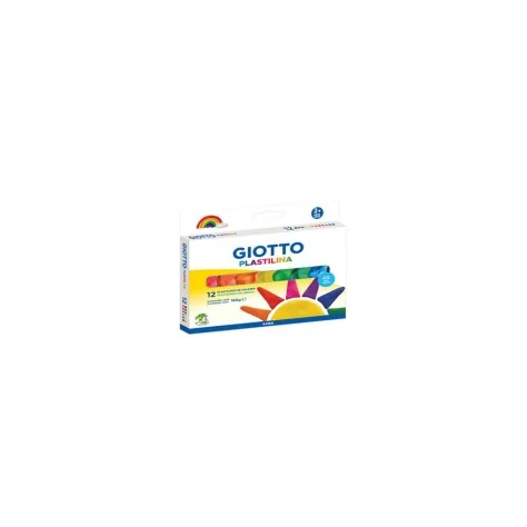 Plasticina 12 Cores Giotto 12x15gr