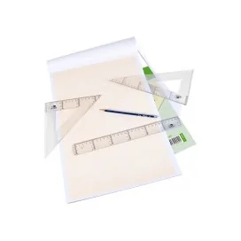 Bloco Papel Milimétrico Liderpapel A4 50fls 80gr