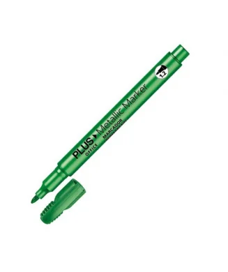 Marcador Metálico Plus Office 1,2mm 080605 Verde